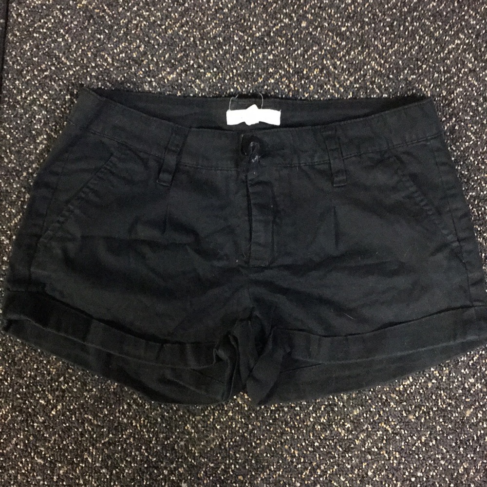 Black shorts